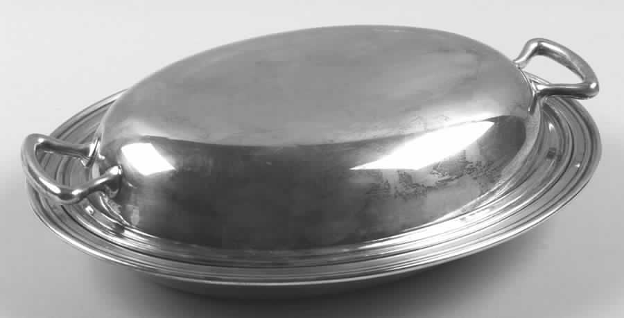 Lord Saybrook (Sterling, Hollowware) Sterling Double Vegetable by International Silver-1