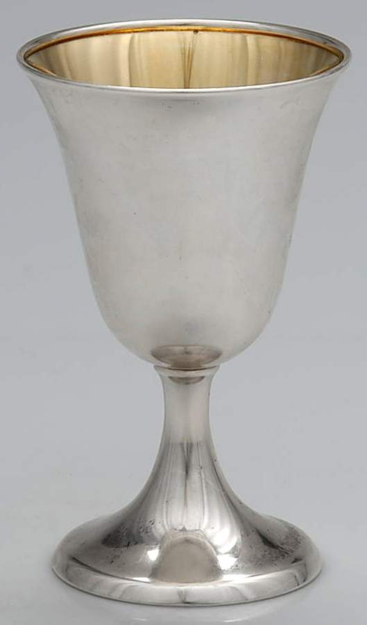 Lord Saybrook (Sterling, Hollowware) Sterling Wine Goblet by International Silver-1