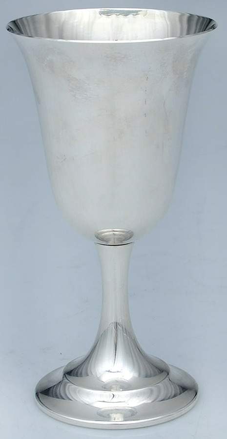 Lord Saybrook (Sterling, Hollowware) Water Goblet by International Silver-1
