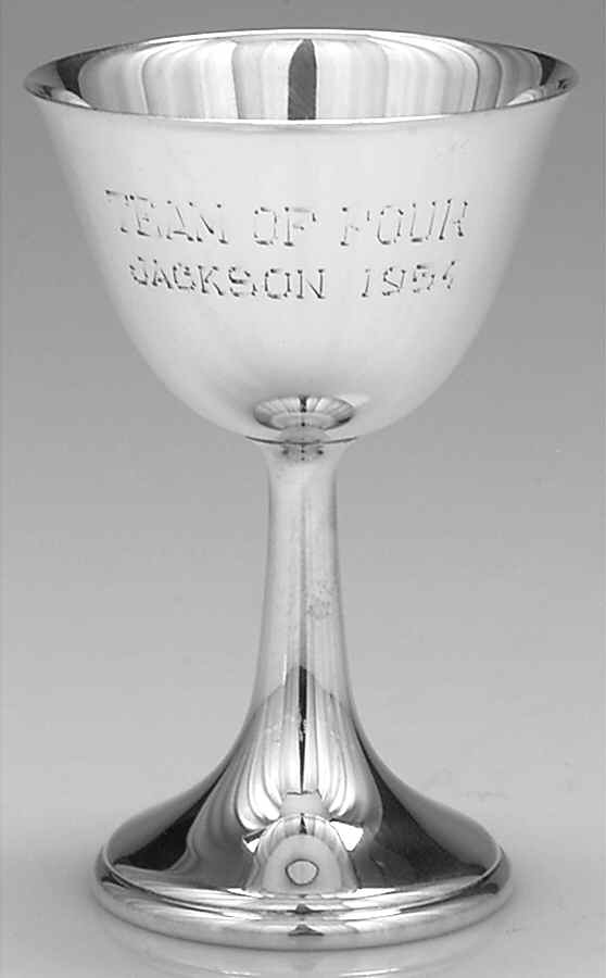 Lord Saybrook (Sterling, Hollowware) Sterling Wine Goblet by International Silver-1