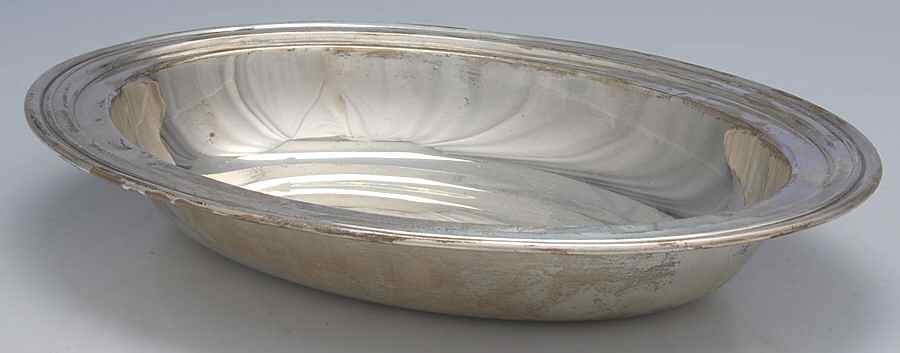 Lord Saybrook (Sterling, Hollowware) 11" Oval Vegetable Bowl by International Silver-1