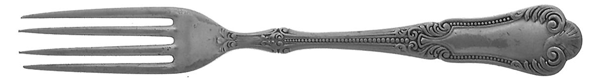 Lotus (Silverplate, 1895) Youth Fork by International Silver-1