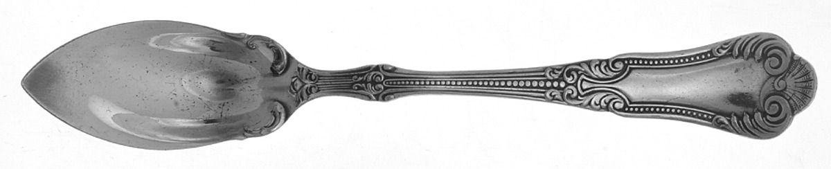 Lotus (Silverplate, 1895) Fruit/Orange Spoon by International Silver-1