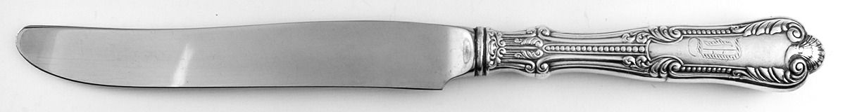 Lotus (Silverplate, 1895) Monogram New French Hollow Knife by International Silver-1