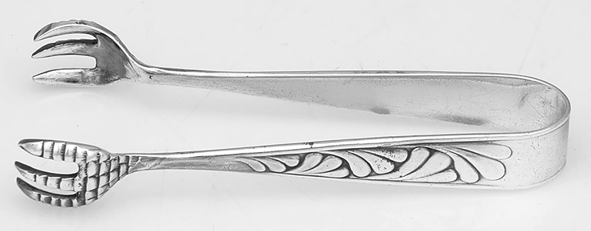 Louis XV (Silverplate) Sugar Tongs by International Silver-1