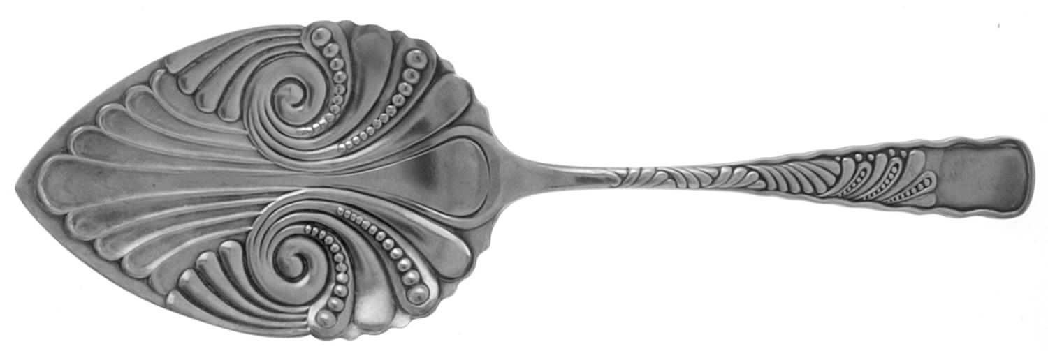 Louis XV (Silverplate) Solid Pie Server by International Silver-1