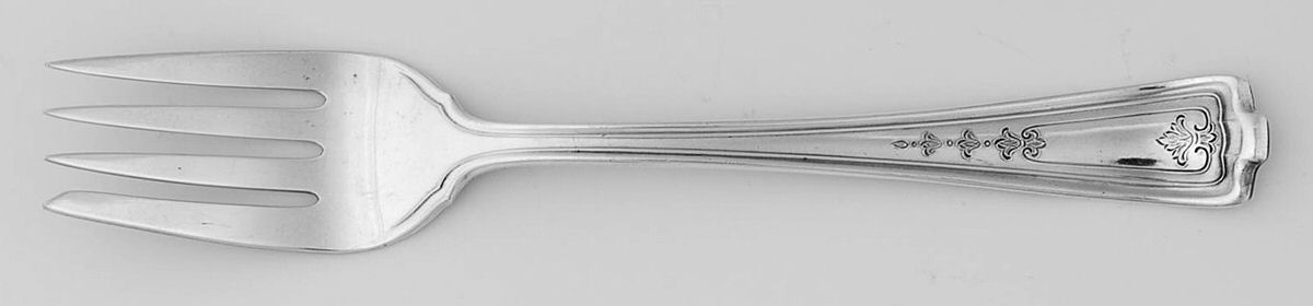 Louvain (Silverplate) Individual Salad Fork by International Silver-1