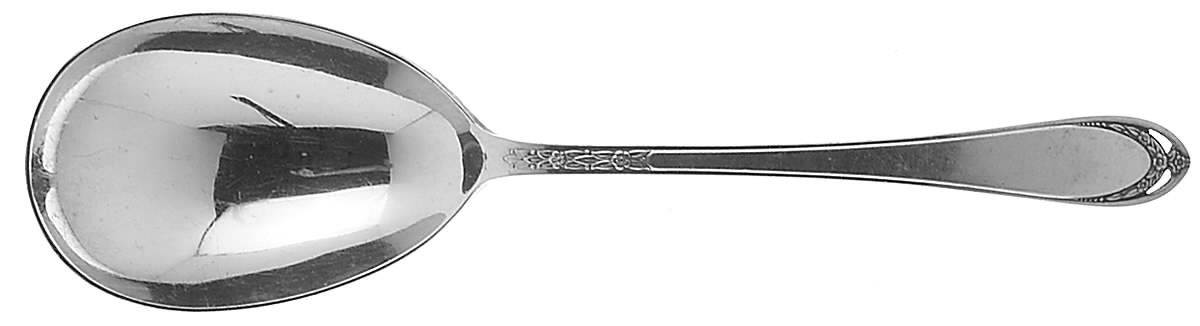Lovelace (Silverplate) Solid Smooth Casserole Spoon by International Silver-1