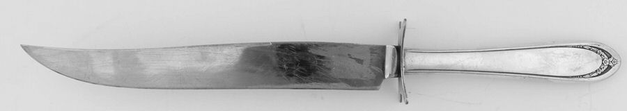 Lovelace (Silverplate) Large Stainless Blade Roast Carving Knife by International Silver-1