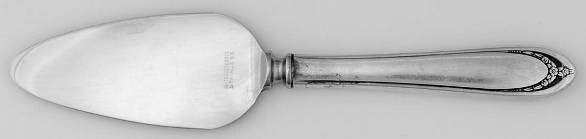 Lovelace (Silverplate) Cheese Server with Stainless Blade by International Silver-1