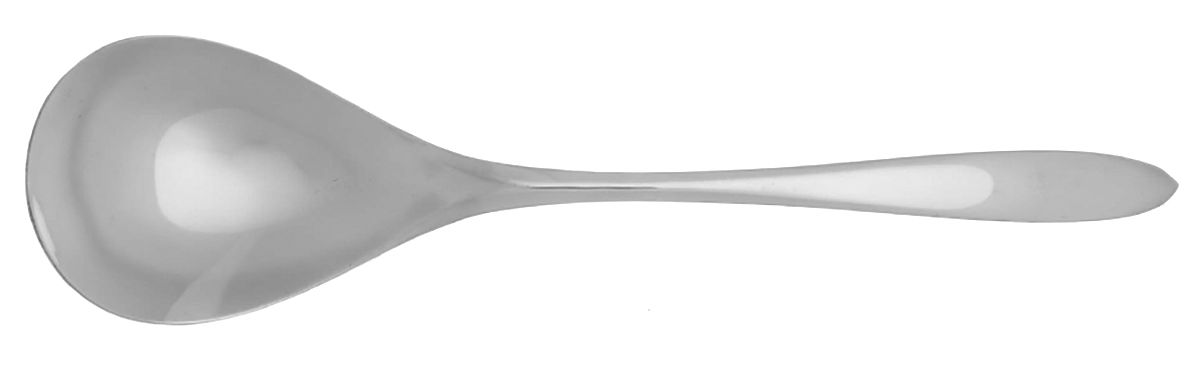 Lucerne (Stainless) Medium Solid Cold Meat Serving Fork by International Silver-1