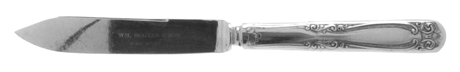 Lucerne (Silverplate, 1898) Individual Solid Fruit Knife by International Silver-1