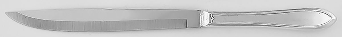 Lufberry (Silverplate, 1915) Small Steak Carving Knife with Stainless Blade by International Silver-1