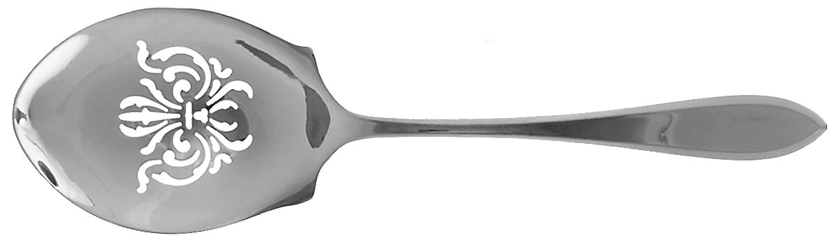 Lufberry (Silverplate, 1915) Solid Pierced Casserole Spoon by International Silver-1