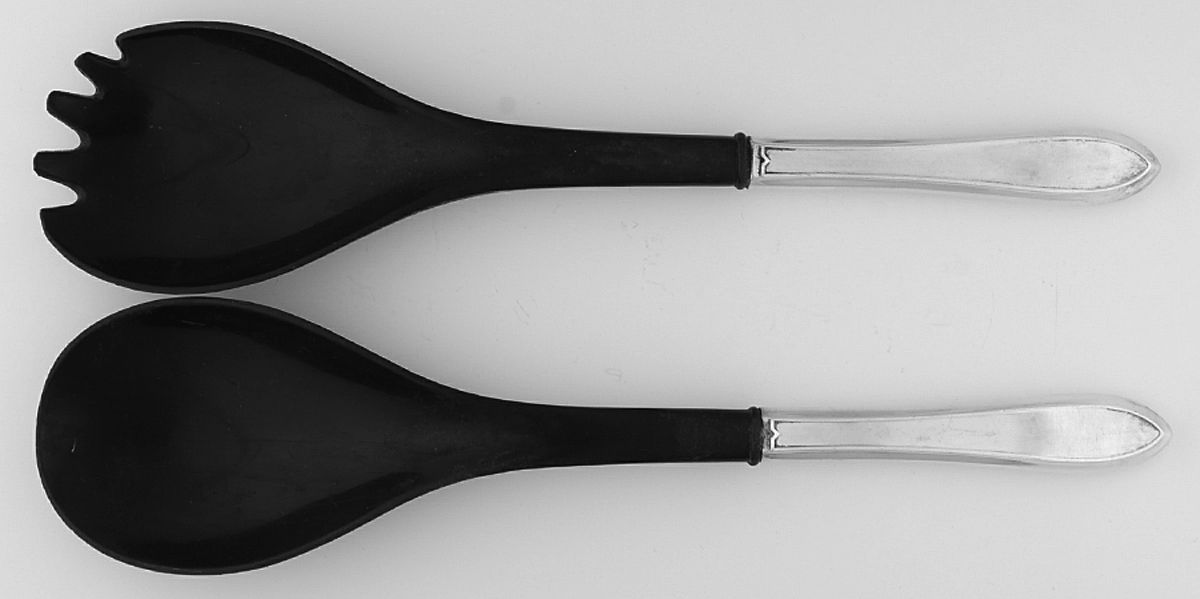 Lufberry (Silverplate, 1915) Plastic Bowl 2-Piece Salad Set by International Silver-1