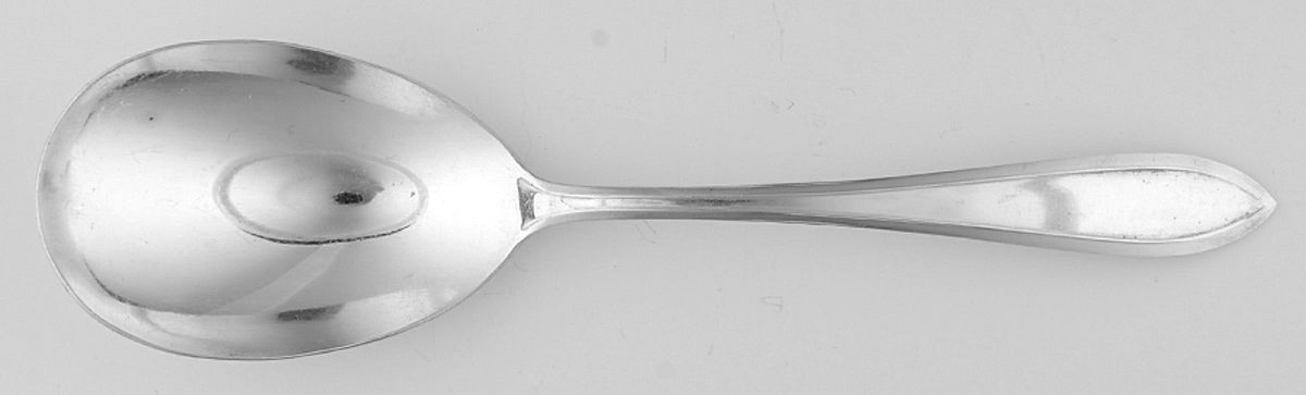 Lufberry (Silverplate, 1915) Solid Smooth Casserole Spoon by International Silver-1