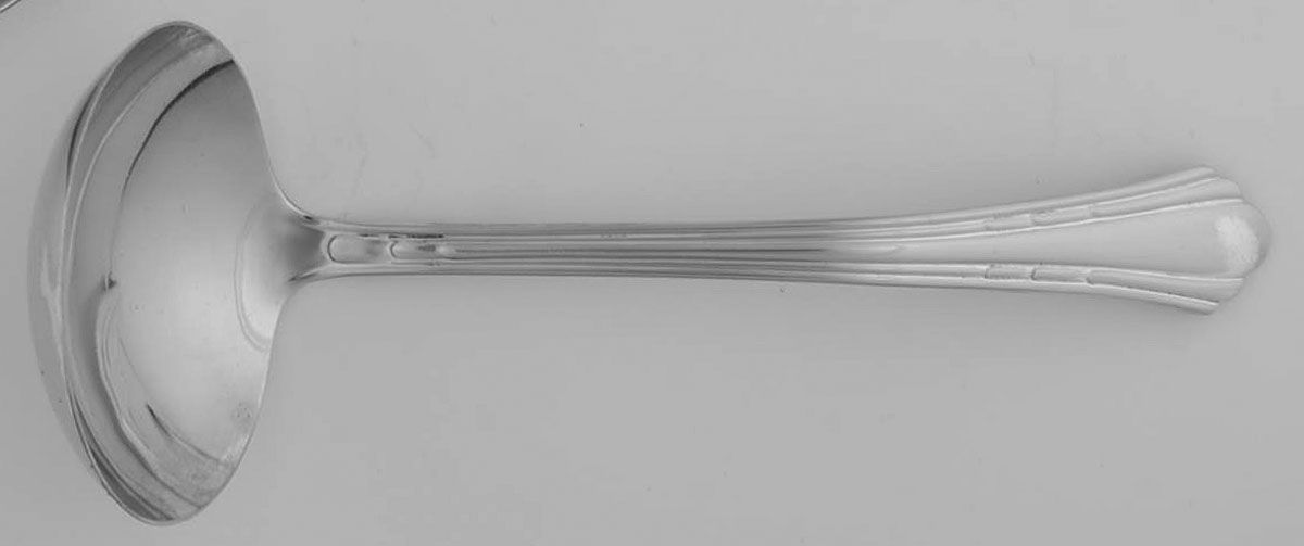Lynbrook (Silverplate, 1937) Solid Gravy Ladle by International Silver-1