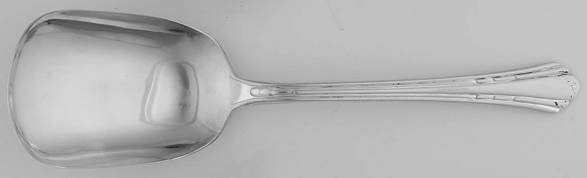Lynbrook (Silverplate, 1937) Solid Smooth Casserole Spoon by International Silver-1
