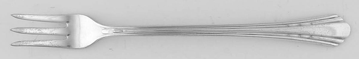 Lynbrook (Silverplate, 1937) Cocktail/Seafood Fork by International Silver-1