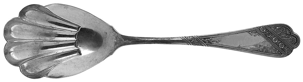Lyonnaise (Silverplate, 1879) Solid Shell Casserole Spoon by International Silver-1
