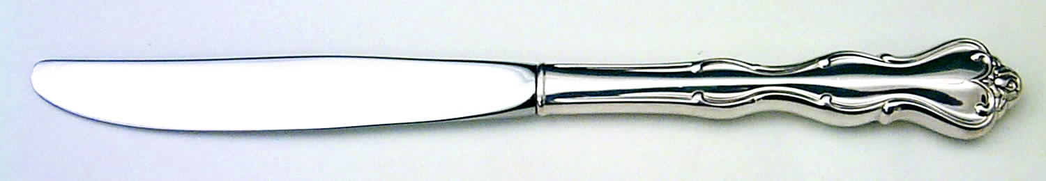 Mademoiselle (Sterling, 1964, No Monograms) Steak Knife Individual Hollow, No Serrate HC by International Silver-1