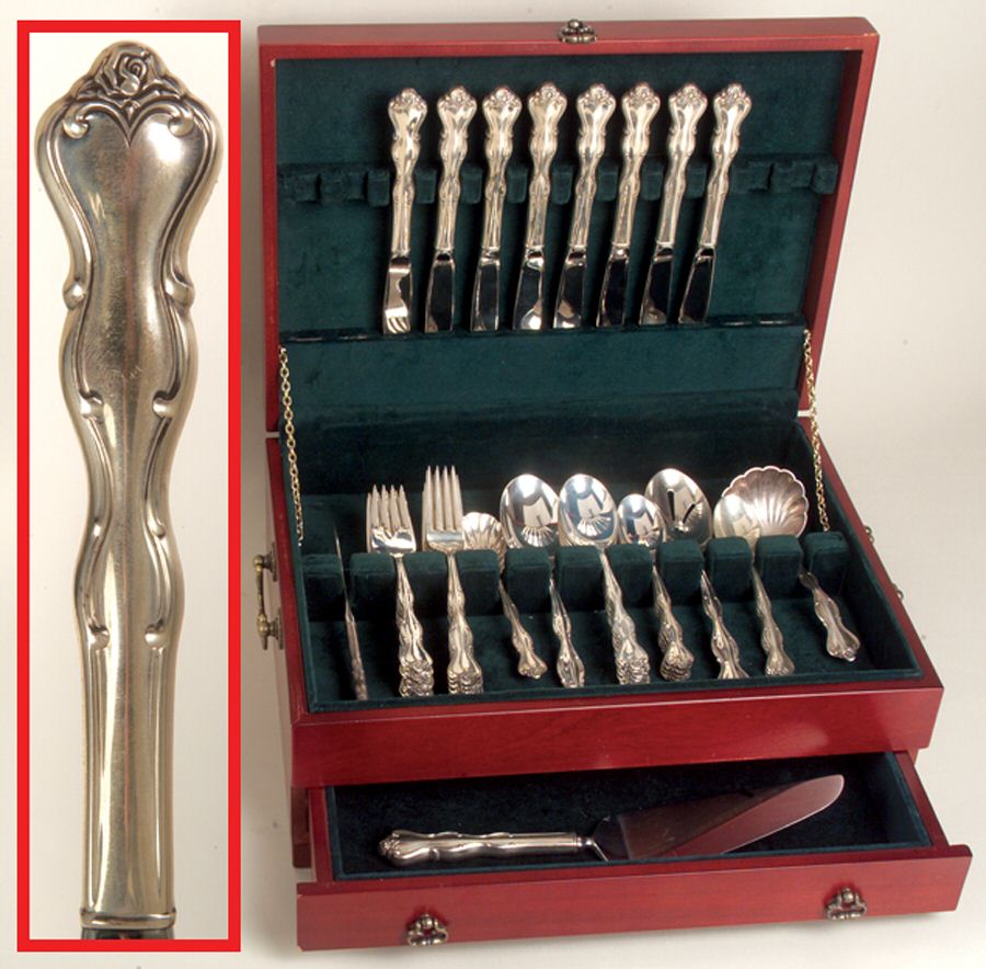 Mademoiselle (Sterling, 1964, No Monograms) 46 Piece Set by International Silver-1