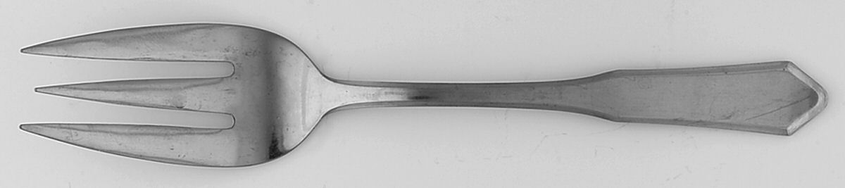 Madison (Stainless) Medium Solid Cold Meat Serving Fork by International Silver-1