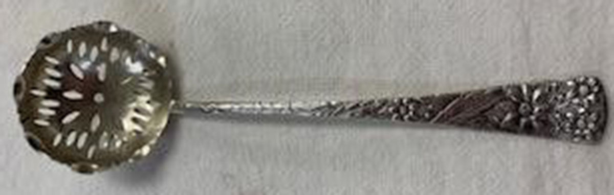 Magnolia (Silverplate, 1891) Large Sugar Sifter by International Silver-1