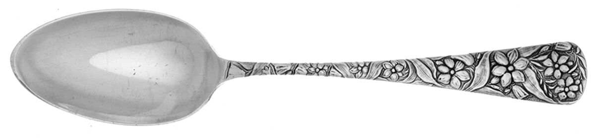 Magnolia (Silverplate, 1891) Place/Oval Soup Spoon by International Silver-1