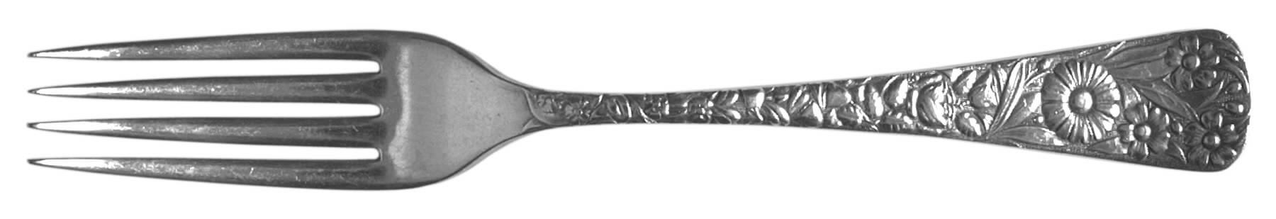 Magnolia (Silverplate, 1891) Fork by International Silver-1