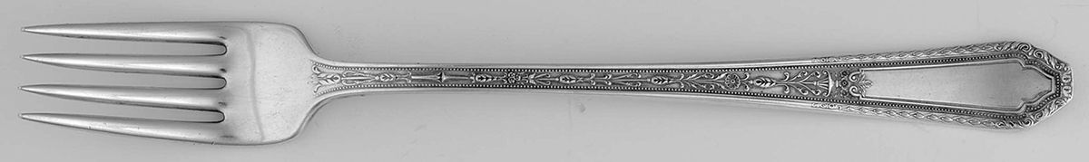 Maintenon (Sterling, 1933) Grille Fork (Viande) by International Silver-1