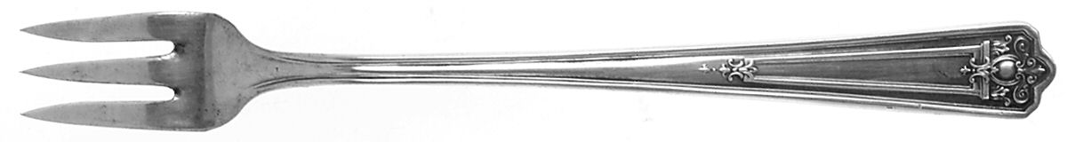 Majestic (Silverplate-1928) Cocktail/Seafood Fork by International Silver-1