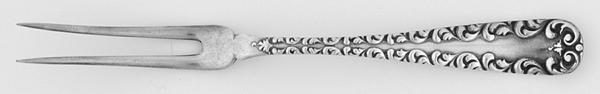 Majestic (Silverplate, 1893) Strawberry Fork by International Silver-1