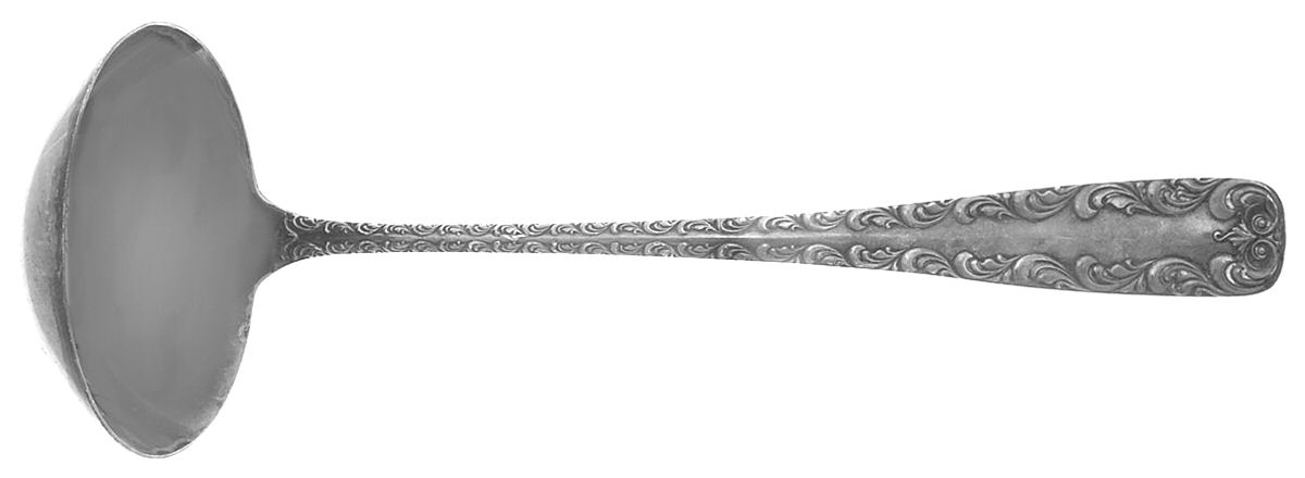 Majestic (Silverplate, 1893) Solid Soup Ladle by International Silver-1