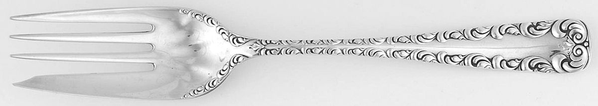 Majestic (Silverplate, 1893) Dessert Fork by International Silver-1