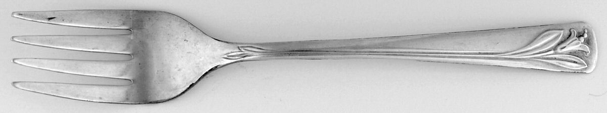 Magic Lily (Silverplate) Individual Salad Fork by International Silver-1