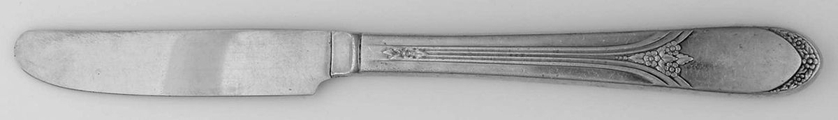 Mary Lou-Devonshire (Silverplate, 1938) New French Hollow Grille Knife by International Silver-1