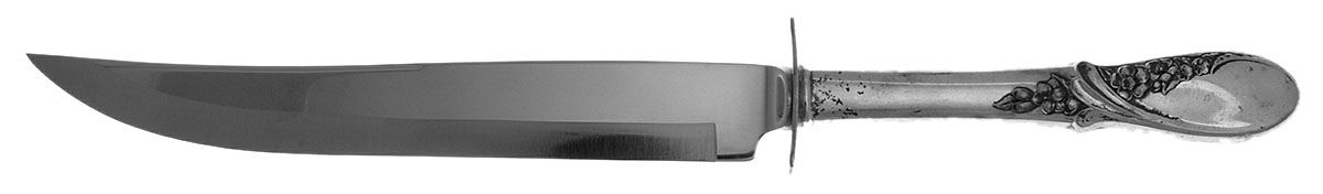 May Melody (Sterling, 1952) Small Carving Knife W/Sterling Guard by International Silver-1