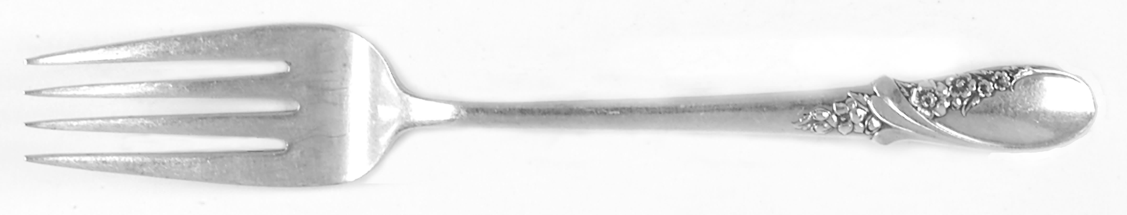 May Melody (Sterling, 1952) Individual Salad Fork by International Silver-1