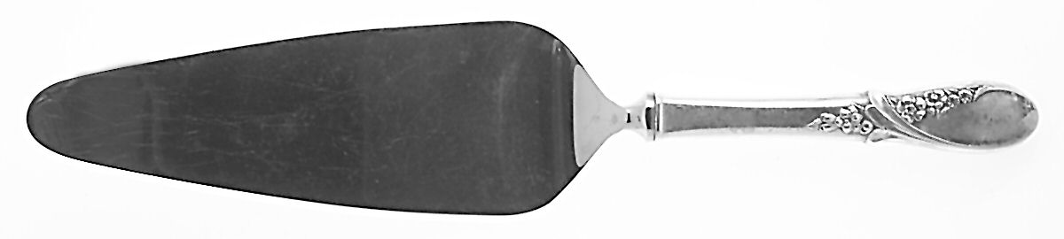 May Melody (Sterling, 1952) Pie Server with Stainless Blade by International Silver-1