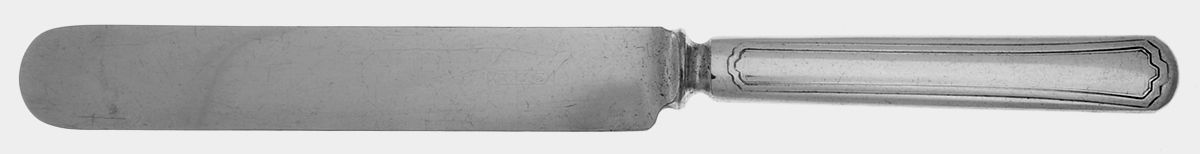 Manchester (Silverplate, 1923) Blunt Solid Knife by International Silver-1