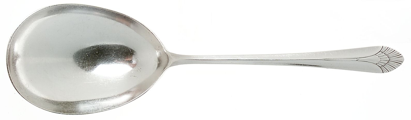 Manhattan (Silverplate, 1951) Solid Smooth Casserole Spoon by International Silver-1