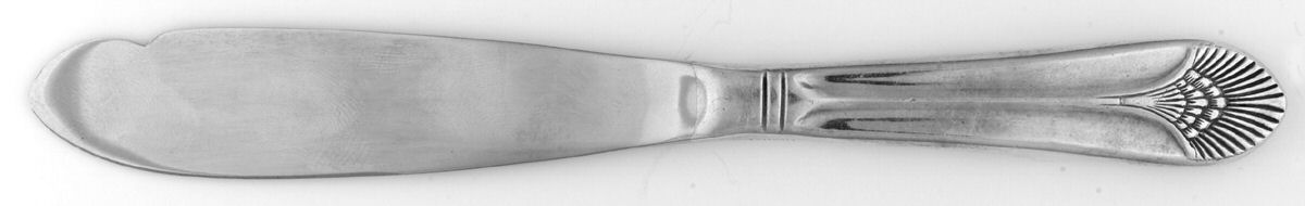 Manhattan (Silverplate, 1932) Flat Handle Master Butter Knife by International Silver-1