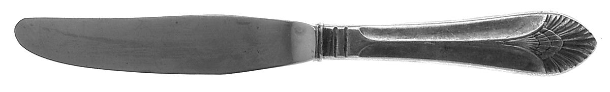 Manhattan (Silverplate, 1932) Modern Hollow Butter Spreader (Stainless) by International Silver-1