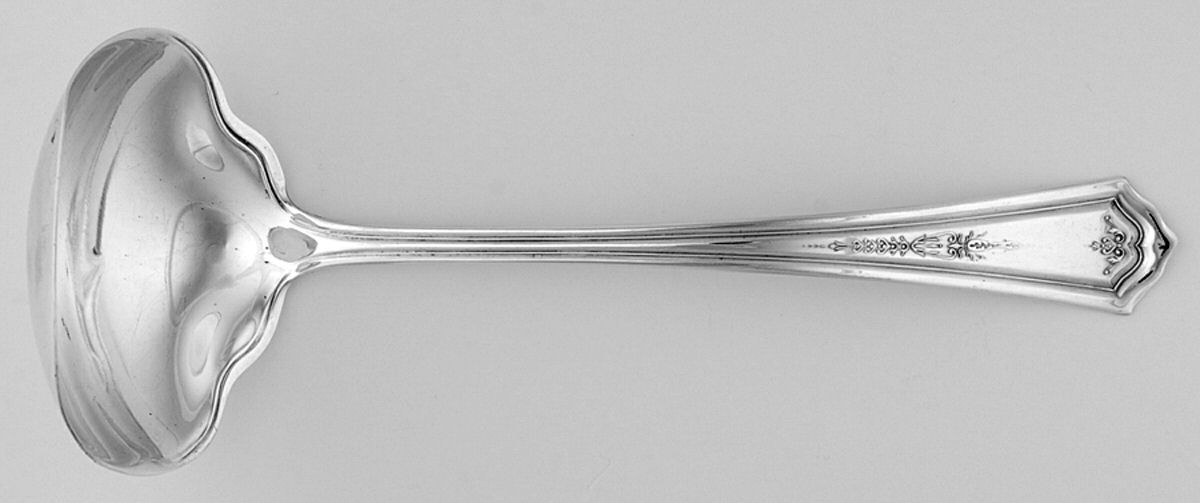 Manor (Silverplate, 1923) Solid Gravy Ladle by International Silver-1