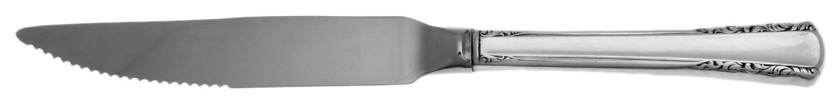 May Queen (Silverplate, 1951) Steak Knife Individual Hollow, Serrate HC by International Silver-1