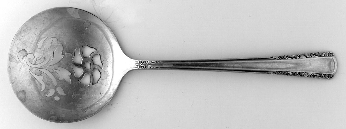 May Queen (Silverplate, 1951) Tomato Server, Solid Piece by International Silver-1