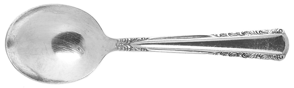 May Queen (Silverplate, 1951) Straight Handle Baby Spoon by International Silver-1
