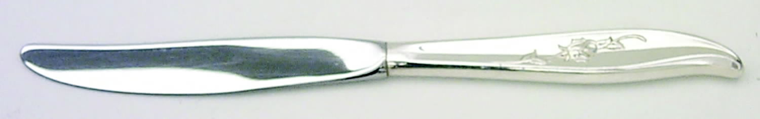 Magic Rose (Silverplate, 1963) Modern Hollow Knife by International Silver-1