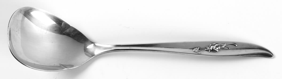 Magic Rose (Silverplate, 1963) Sugar Spoon by International Silver-1